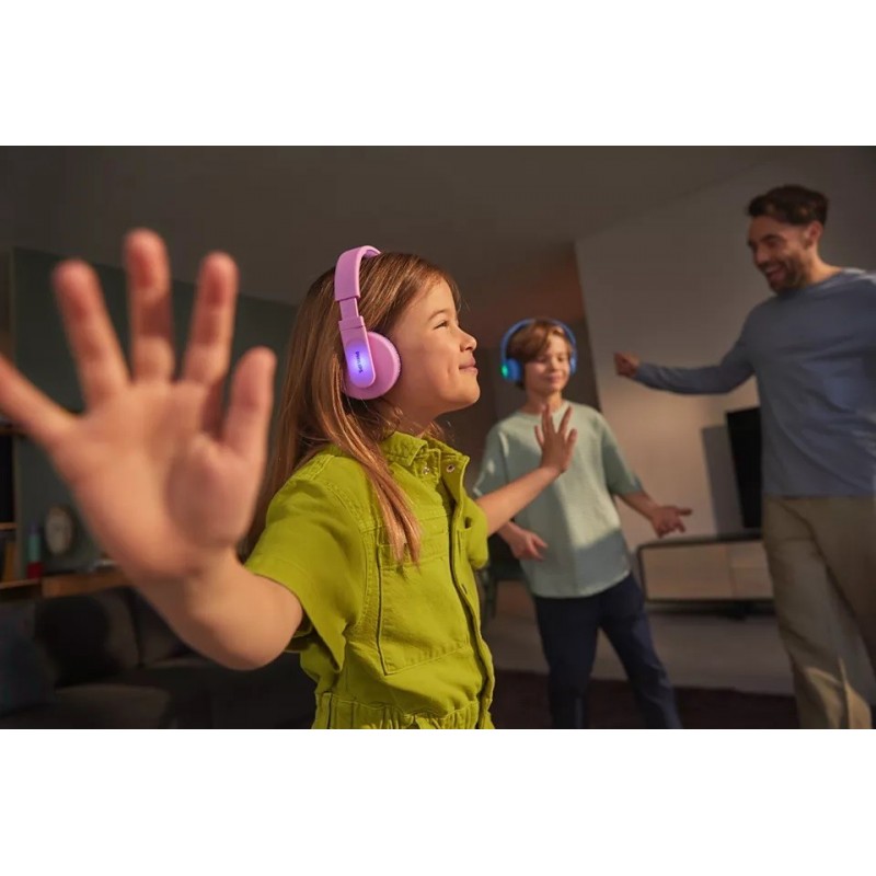 Słuchawki bezprzewodowe TAK4206PK różowe Słuchawki bezprzewodowe TAK4206PK różowe