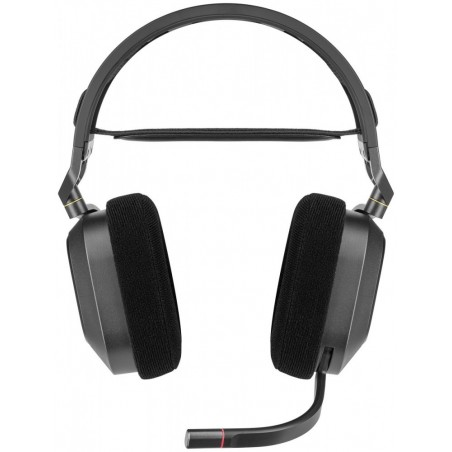 Słuchawki bezprzewodowe HS80 RGB Carbon Słuchawki bezprzewodowe HS80 RGB Carbon