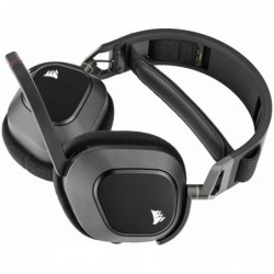 Słuchawki bezprzewodowe HS80 RGB Carbon Słuchawki bezprzewodowe HS80 RGB Carbon