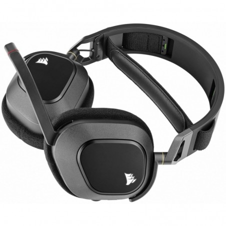 Słuchawki bezprzewodowe HS80 RGB Carbon Słuchawki bezprzewodowe HS80 RGB Carbon