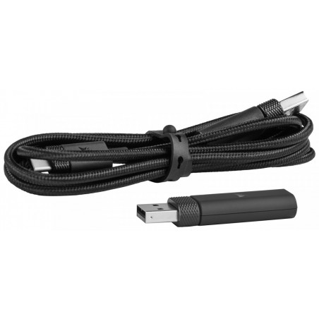 Słuchawki bezprzewodowe HS80 RGB Carbon Słuchawki bezprzewodowe HS80 RGB Carbon