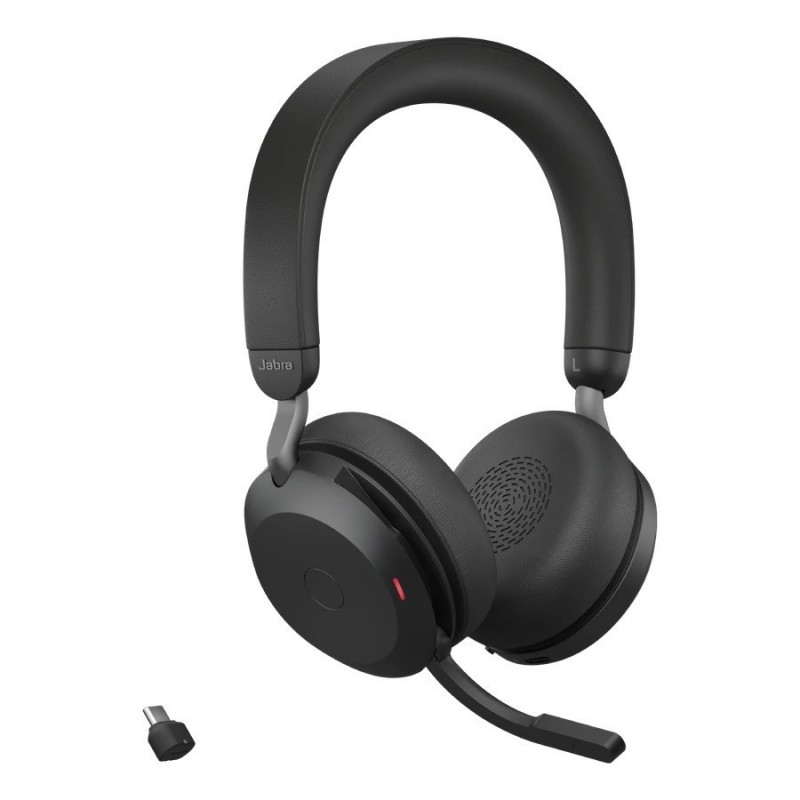 Słuchawki Evolve2 75 Link380c UC Stereo Czarne  Słuchawki Evolve2 75 Link380c UC Stereo Czarne