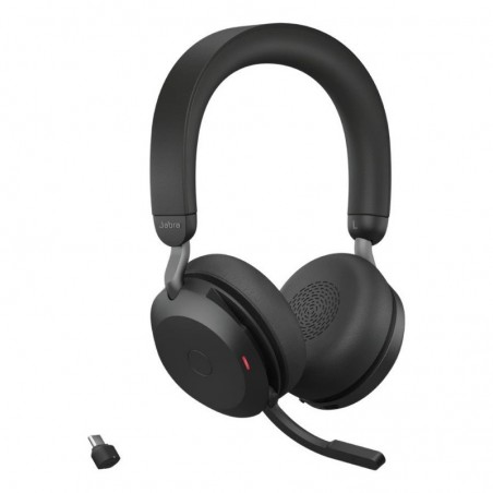 Słuchawki Evolve2 75 Link380c UC Stereo Czarne Słuchawki Evolve2 75 Link380c UC Stereo Czarne