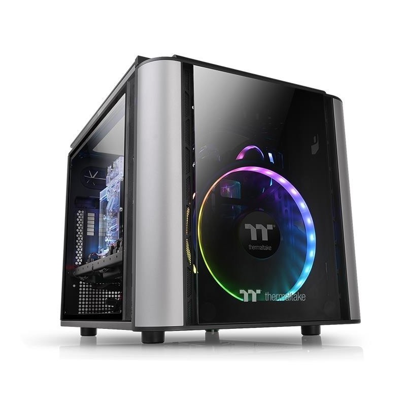 Obudowa LEVEL 20 VT MiniITX microATX Tempered Glass - czarna