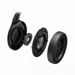 Słuchawki bezprzewodowe TAH8506BK Bluetooth czarne Słuchawki bezprzewodowe TAH8506BK Bluetooth czarne
