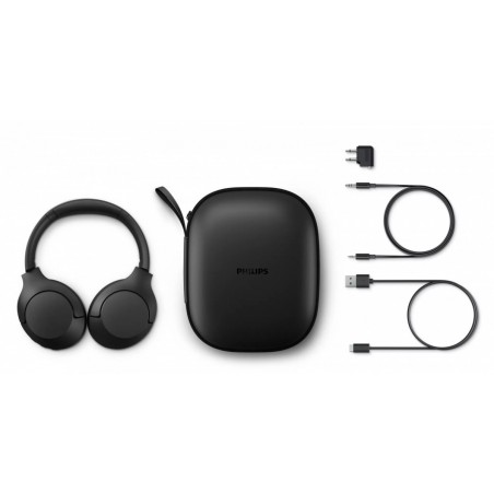 Słuchawki bezprzewodowe TAH8506BK Bluetooth czarne Słuchawki bezprzewodowe TAH8506BK Bluetooth czarne