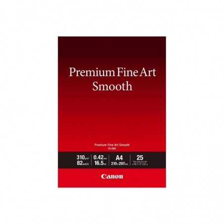 CANON FA-SM2 A4 25Sheets Premium Fine Art Smooth Paper CANON FA-SM2 A4 25Sheets Premium Fine Art Smooth Paper