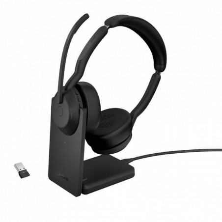 Słuchawki Evolve2 55 Link380a UC Stereo Stojak Słuchawki Evolve2 55 Link380a UC Stereo Stojak