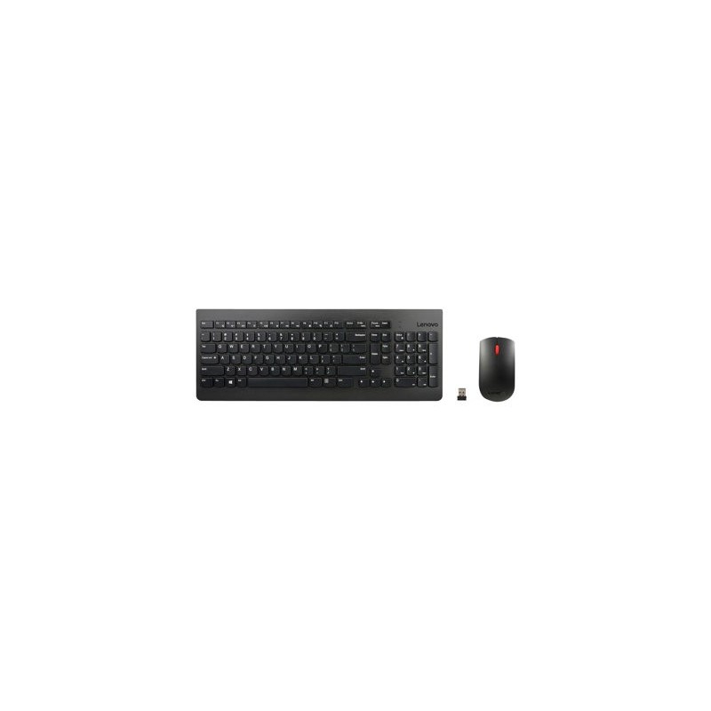 LENOVO 4X30M39497 Lenovo Essential Wireless Keyboard and Mouse Combo U.S. English with Euro symbol LENOVO 4X30M39497 Lenovo Essential Wireless Keyboard and Mouse Combo U.S. English with Euro symbol