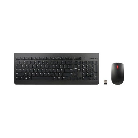 LENOVO 4X30M39497 Lenovo Essential Wireless Keyboard and Mouse Combo U.S. English with Euro symbol LENOVO 4X30M39497 Lenovo Essential Wireless Keyboard and Mouse Combo U.S. English with Euro symbol