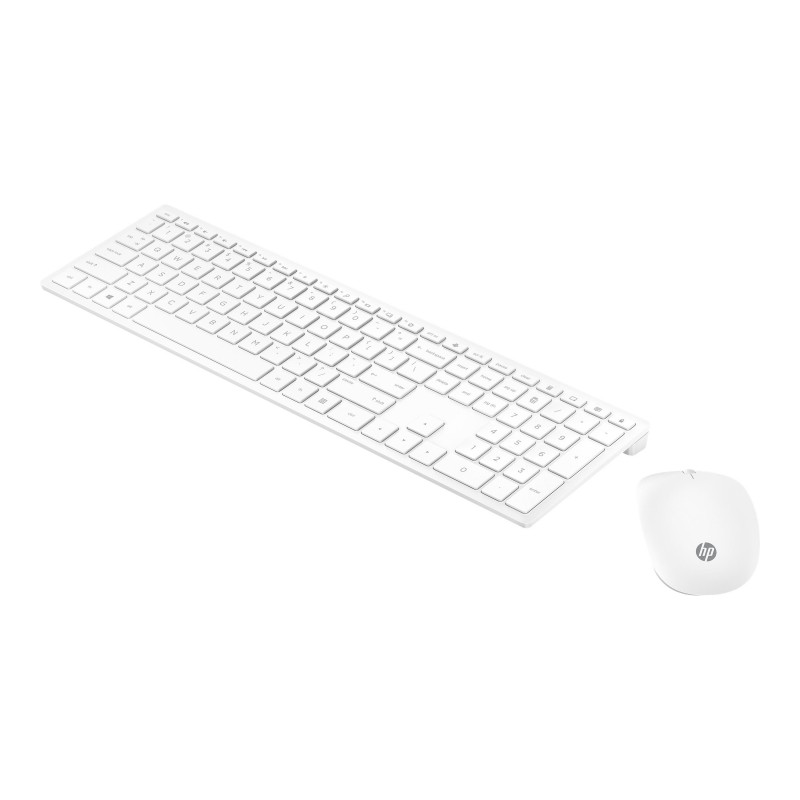 HP Zestaw bezprzewodowy myszy i klawiatury Pavilion 800 - biały 4CF00AA