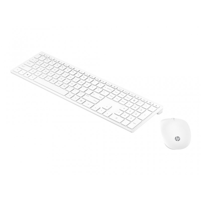 HP Zestaw bezprzewodowy myszy i klawiatury Pavilion 800 - biały 4CF00AA