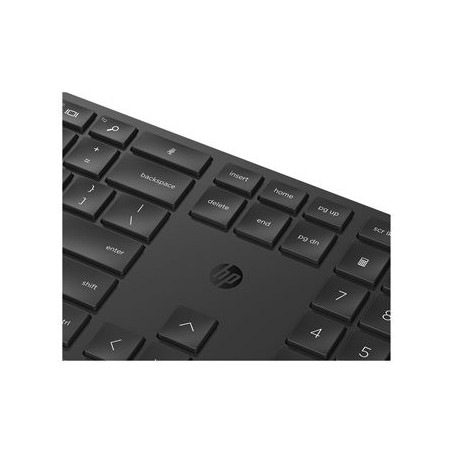 HP Zestaw bezprzewodowy myszy i klawiatury 650 - czarny 4R013AA HP Zestaw bezprzewodowy myszy i klawiatury 650 - czarny 4R013AA