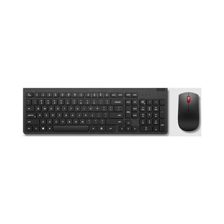 LENOVO Essential Wireless Combo Keyboard & Mouse Gen2 Black US Euro 103P LENOVO Essential Wireless Combo Keyboard & Mouse Gen2 Black US Euro 103P
