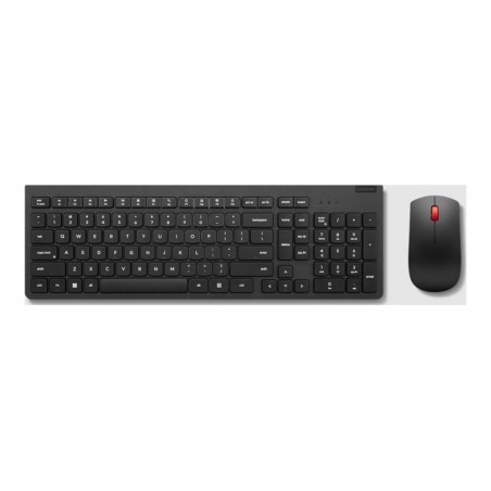 LENOVO Essential Wireless Combo Keyboard & Mouse Gen2 Black US Euro 103P LENOVO Essential Wireless Combo Keyboard & Mouse Gen2 Black US Euro 103P