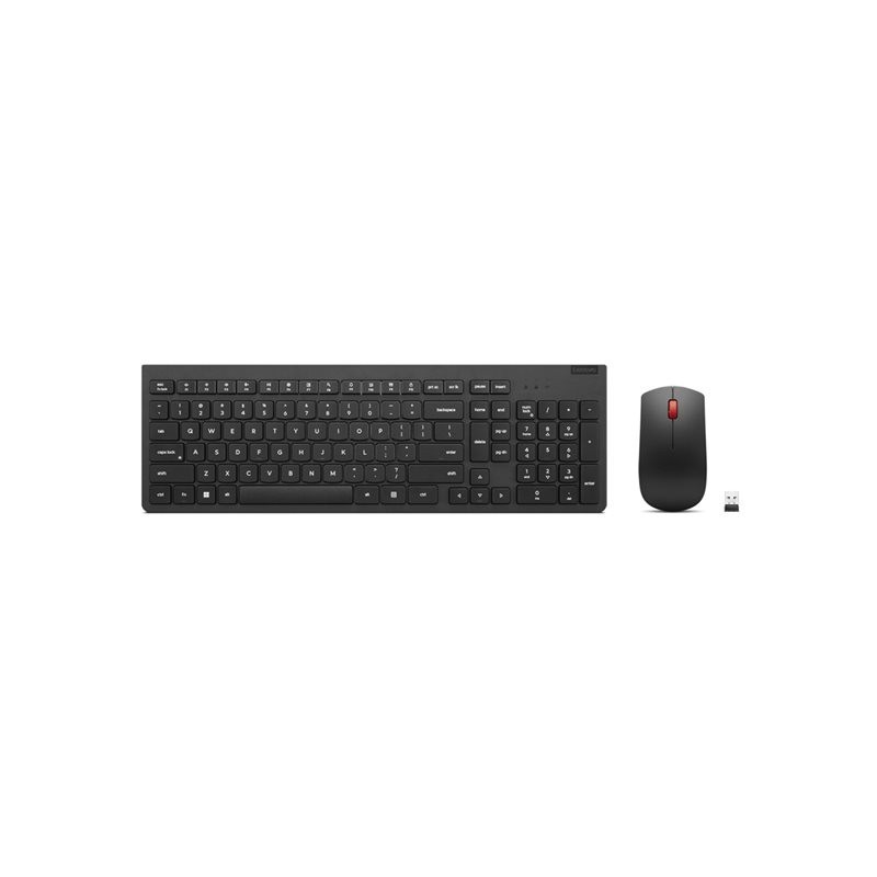 LENOVO Essential Wireless Combo Keyboard & Mouse Gen2 Black US English 103P