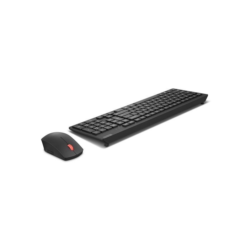 LENOVO Essential Wireless Combo Keyboard & Mouse Gen2 Black US English 103P LENOVO Essential Wireless Combo Keyboard & Mouse Gen2 Black US English 103P