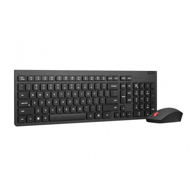 LENOVO Essential Wireless Combo Keyboard & Mouse Gen2 Black US English 103P LENOVO Essential Wireless Combo Keyboard & Mouse Gen2 Black US English 103P