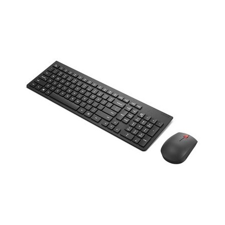 LENOVO Essential Wireless Combo Keyboard & Mouse Gen2 Black US English 103P LENOVO Essential Wireless Combo Keyboard & Mouse Gen2 Black US English 103P