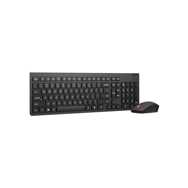 LENOVO Essential Wireless Combo Keyboard & Mouse Gen2 Black US English 103P LENOVO Essential Wireless Combo Keyboard & Mouse Gen2 Black US English 103P