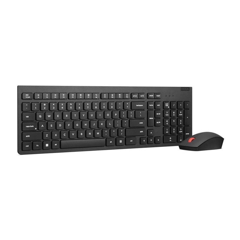 LENOVO Essential Wireless Combo Keyboard & Mouse Gen2 Black US English 103P LENOVO Essential Wireless Combo Keyboard & Mouse Gen2 Black US English 103P