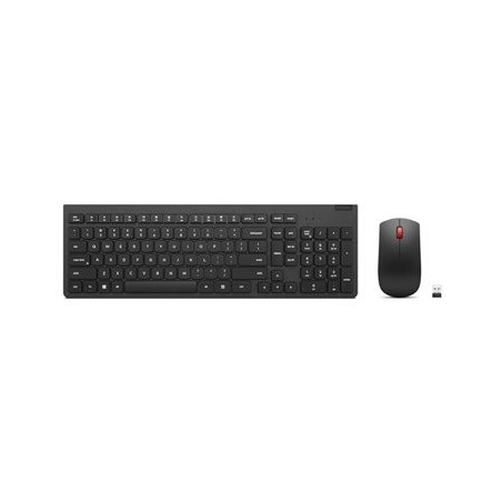 LENOVO Essential Wireless Combo Keyboard & Mouse Gen2 Black US English 103P LENOVO Essential Wireless Combo Keyboard & Mouse Gen2 Black US English 103P