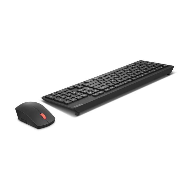 LENOVO Essential Wireless Combo Keyboard & Mouse Gen2 Black US English 103P LENOVO Essential Wireless Combo Keyboard & Mouse Gen2 Black US English 103P