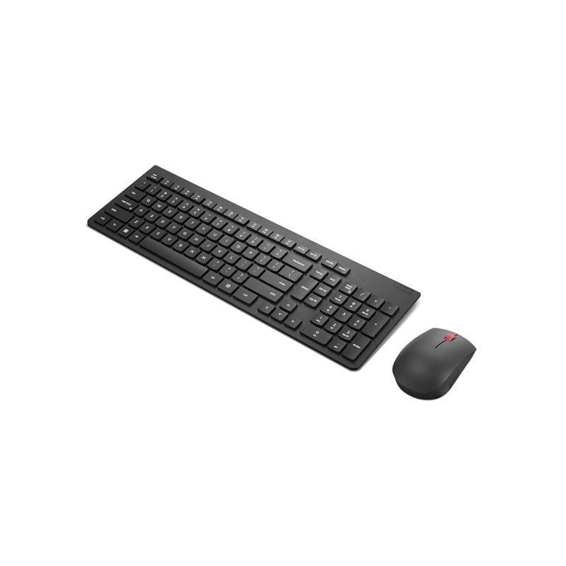 LENOVO Essential Wireless Combo Keyboard & Mouse Gen2 Black US English 103P LENOVO Essential Wireless Combo Keyboard & Mouse Gen2 Black US English 103P