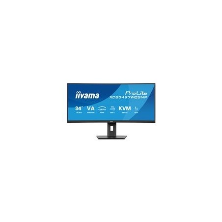 IIYAMA 34inch UW Curved VA-panel 3440x1440 120Hz 350cd/m2 04ms MPRT Speakers USB-C Dock LAN 95W PD KVM DisplayPort 2xHDMI IIYAMA 34inch UW Curved VA-panel 3440x1440 120Hz 350cd/m2 04ms MPRT Speakers USB-C Dock LAN 95W PD KVM DisplayPort 2xHDMI