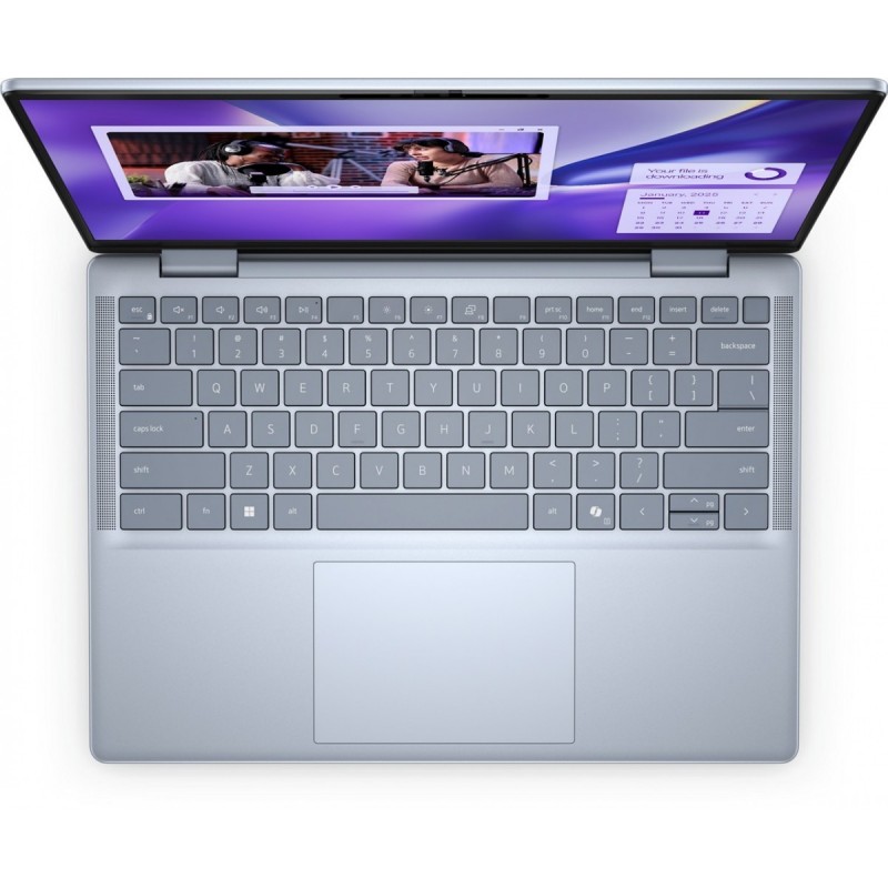 Notebook Inspiron Plus 7441 Win11Pro XELITE12C/16GB/1TB SSD Gen4/14.0 QHD+ Touch/Adreno GPU/FgrPr/Cam & Mic/WLAN + BT/Backlit Kb