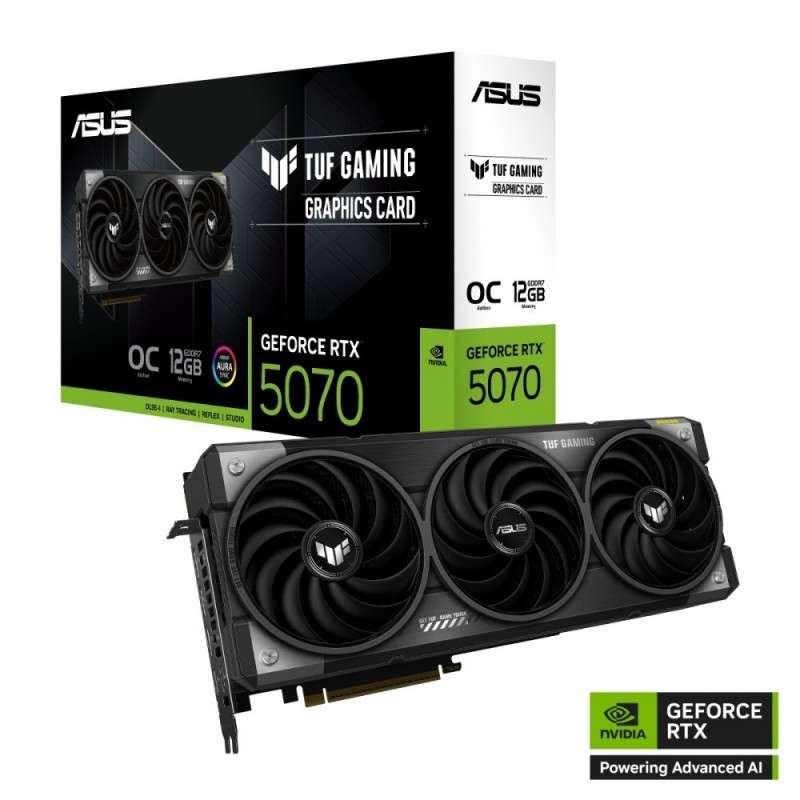 Karta graficzna GeForce RTX 5070 OC TUF-RTX5070-O12G-GAMING