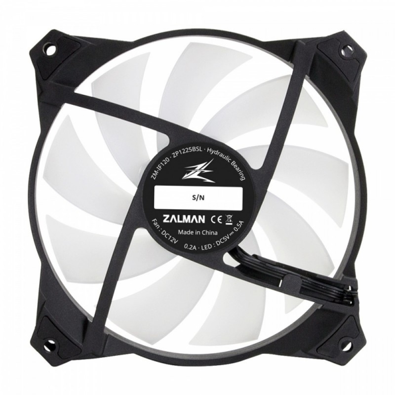 Wentylator ZM-IF 120 BLACK 120mm ARGB Fan  Wentylator ZM-IF 120 BLACK 120mm ARGB Fan