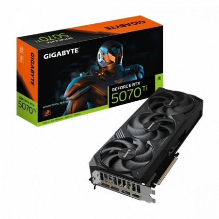 Karta graficzna GeForce RTX 5070 Ti WINDFORCE SFF 16G 256BIT GDDR7 3DP Karta graficzna GeForce RTX 5070 Ti WINDFORCE SFF 16G 256BIT GDDR7 3DP