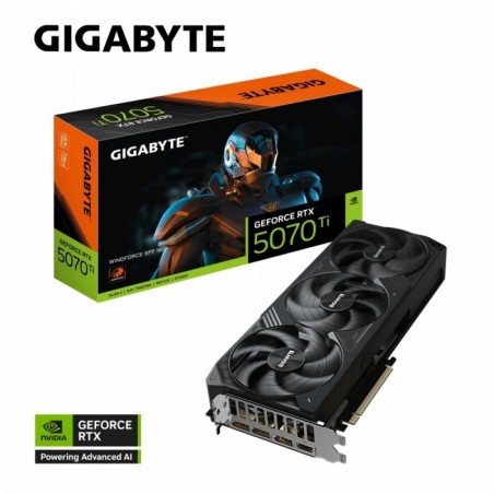 Karta graficzna GeForce RTX 5070 Ti WINDFORCE SFF 16G 256BIT GDDR7 3DP Karta graficzna GeForce RTX 5070 Ti WINDFORCE SFF 16G 256BIT GDDR7 3DP