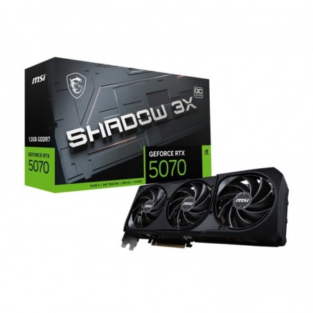 Karta graficzna GeForce RTX 5070 12G SHADOW 3X OC GDDR7 192bit HDMI/DP Karta graficzna GeForce RTX 5070 12G SHADOW 3X OC GDDR7 192bit HDMI/DP