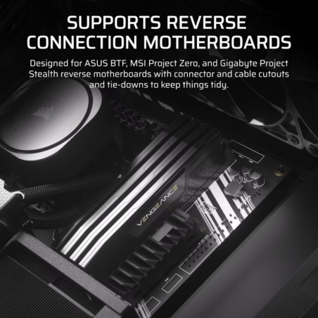 Obudowa FRAME 4000D RS Black Mid Tower ATX Obudowa FRAME 4000D RS Black Mid Tower ATX