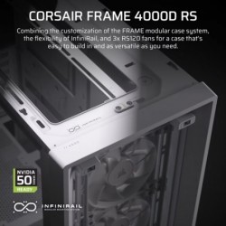 Obudowa FRAME 4000D RS White Mid Tower ATX Obudowa FRAME 4000D RS White Mid Tower ATX