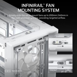 Obudowa FRAME 4000D RS White Mid Tower ATX Obudowa FRAME 4000D RS White Mid Tower ATX