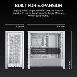 Obudowa FRAME 4000D RS White Mid Tower ATX Obudowa FRAME 4000D RS White Mid Tower ATX