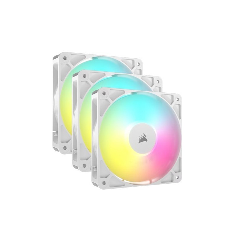 Wentylator RS120 ARGB White 120mm Fan Triple Pack 