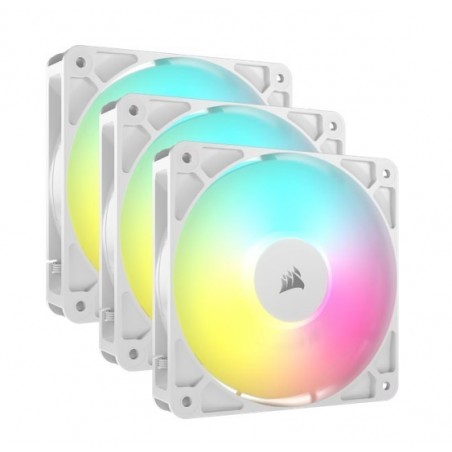 Wentylator RS120 ARGB White 120mm Fan Triple Pack Wentylator RS120 ARGB White 120mm Fan Triple Pack