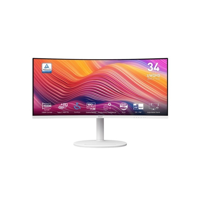 Monitor Modern MD342CQPW 34 cale/LED/UWQHD/Curve/120Hz/Blackk 