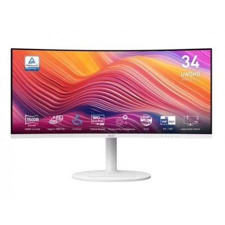 Monitor Modern MD342CQPW 34 cale/LED/UWQHD/Curve/120Hz/Blackk Monitor Modern MD342CQPW 34 cale/LED/UWQHD/Curve/120Hz/Blackk