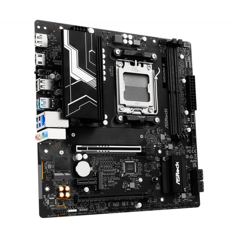 Płyta główna B850M-X R2.0 AM5 2DDR5 M.2 USBC mATX 