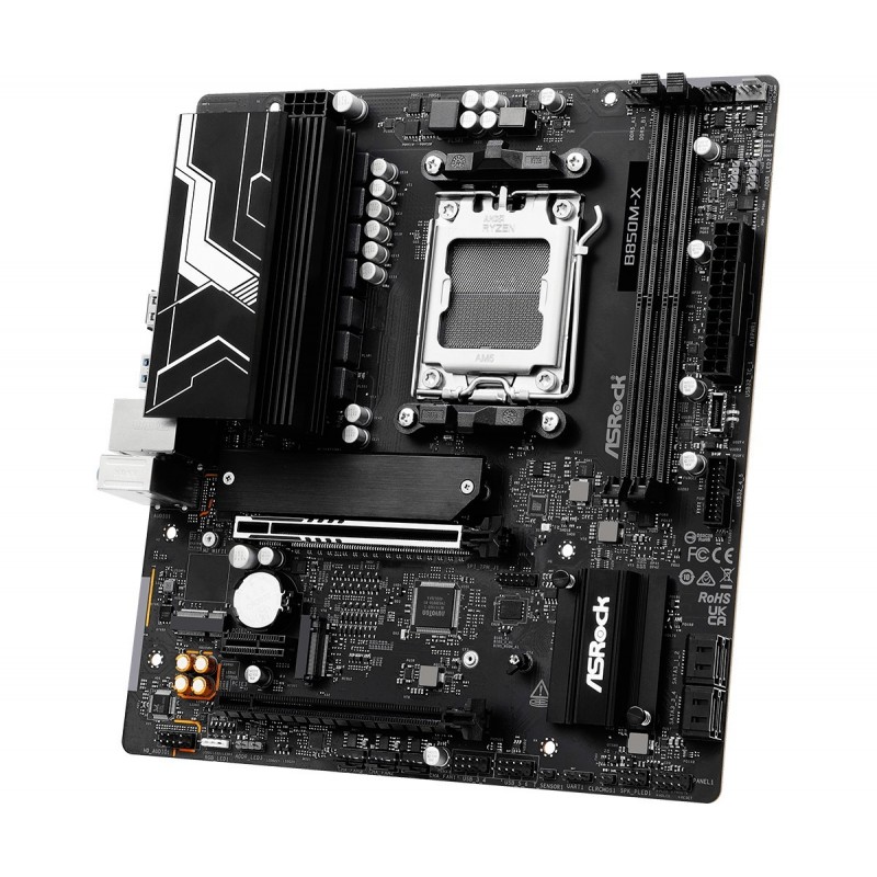Płyta główna B850M-X R2.0 AM5 2DDR5 M.2 USBC mATX 