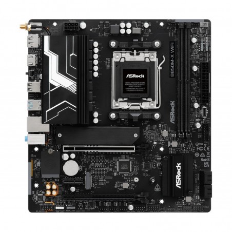 Płyta główna B850M-X WIFI R2.0 AM5 2DDR5 M.2 USBC mATX Płyta główna B850M-X WIFI R2.0 AM5 2DDR5 M.2 USBC mATX