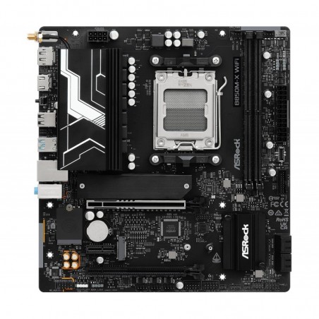 Płyta główna B850M-X WIFI R2.0 AM5 2DDR5 M.2 USBC mATX Płyta główna B850M-X WIFI R2.0 AM5 2DDR5 M.2 USBC mATX
