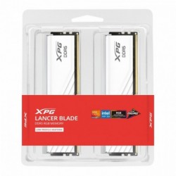 Pamięć XPG Lancer Blade DDR5 6000 32GB (2x16) CL36 RGB biała Pamięć XPG Lancer Blade DDR5 6000 32GB (2x16) CL36 RGB biała