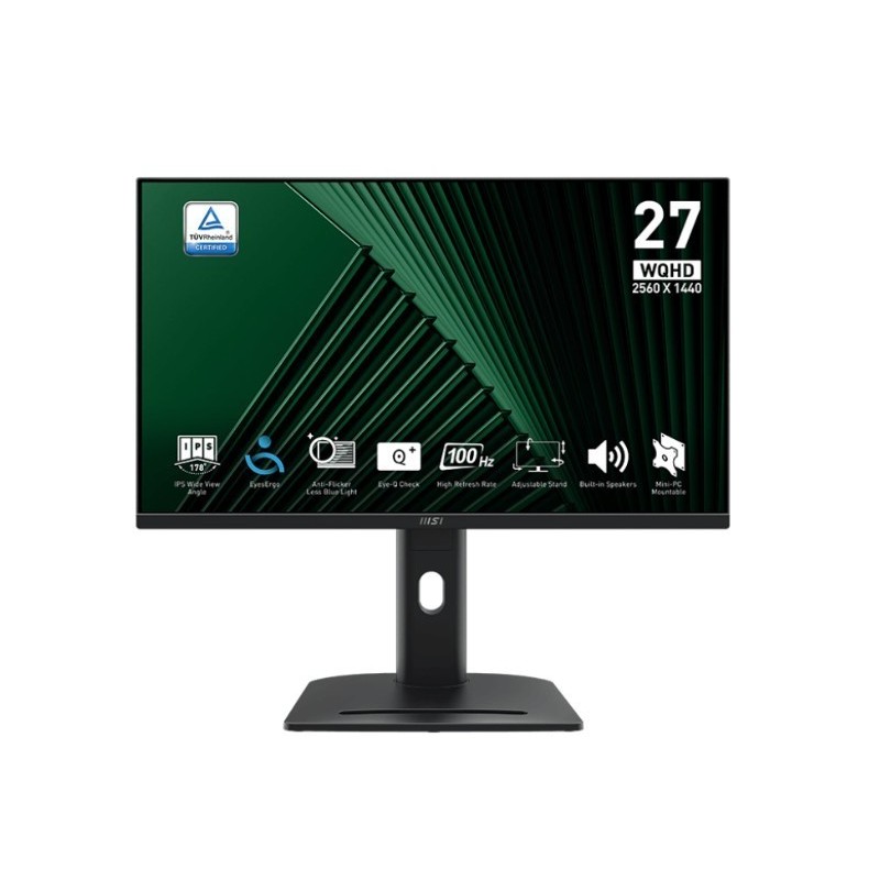 Monitor PRO MP275QPG 27 cali LED/WQHD/Flat/100Hz/Black 