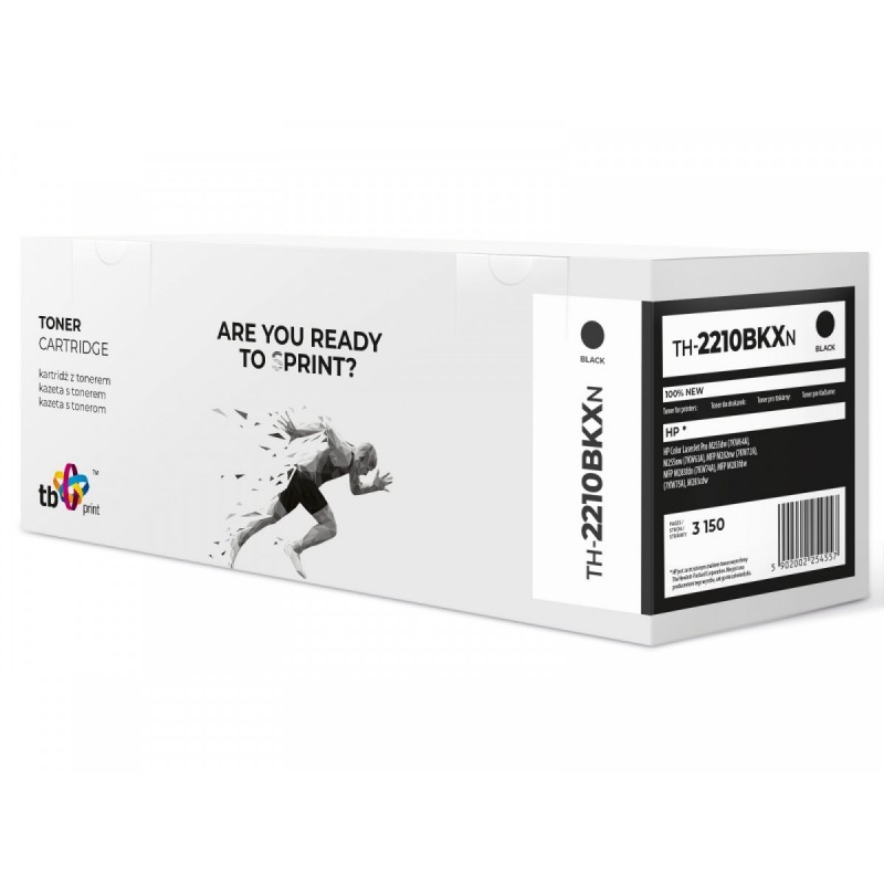 Toner do HP Color LJ Pro M255 W2210X TH-2210BKXN 100% nowy BK